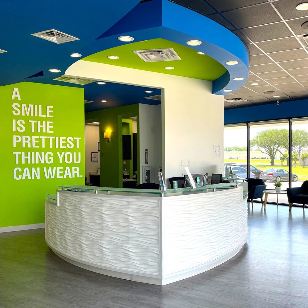 League City Elite Dentistry office front desk